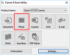 figure: IJ Scan Utility